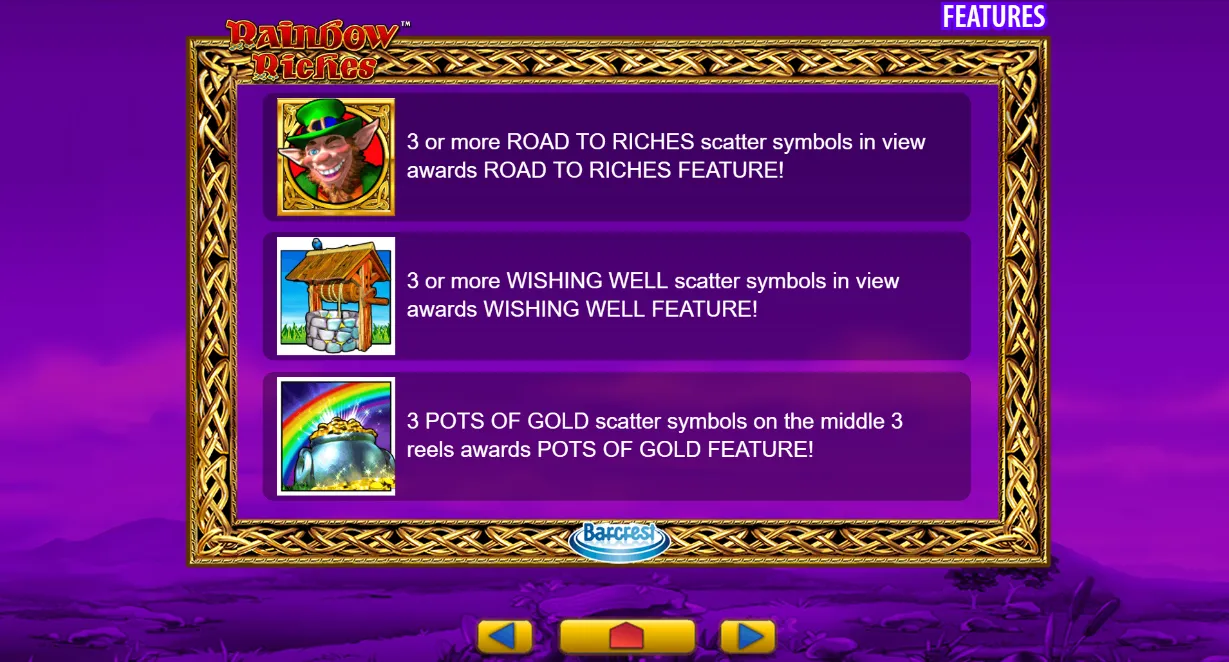 Rainbow Riches demo